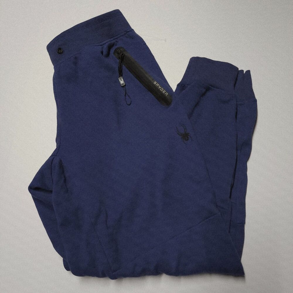 SPYDER Mens Active Pro-Web Breathable Quick Dry Joggers Size M NO DRAWSTRING